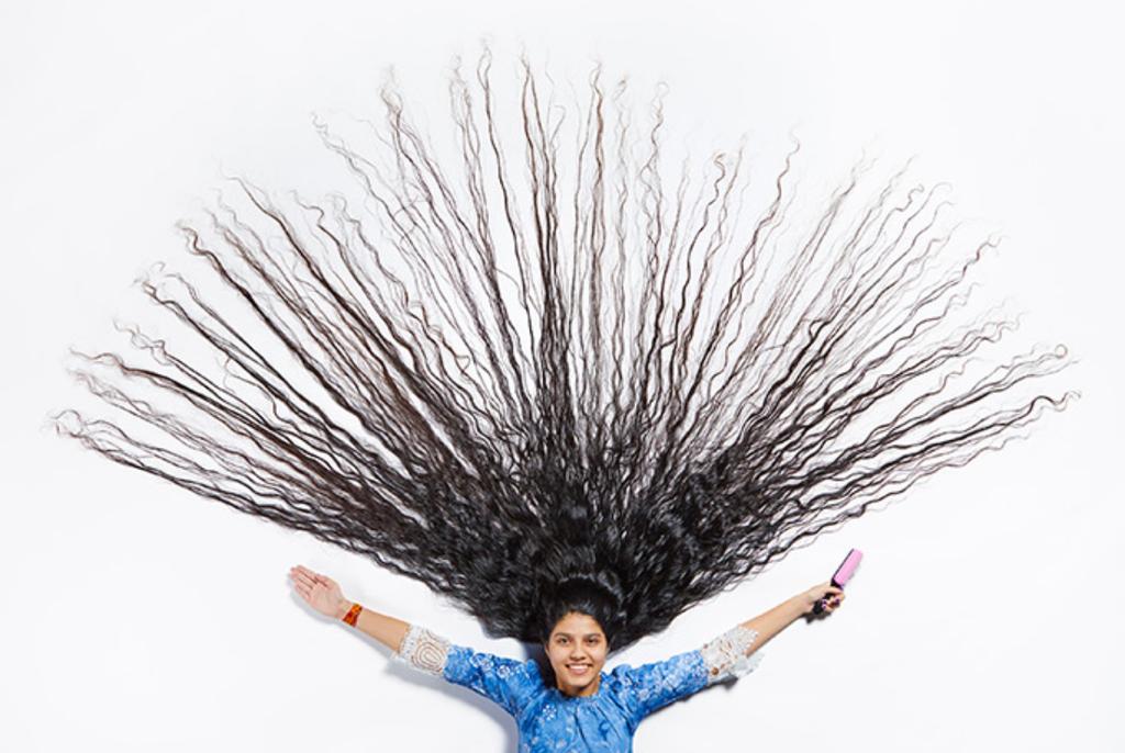 Nilanshi Patel from Gujarat Sets WTO Book Of World Record for Longest Teenage Hair